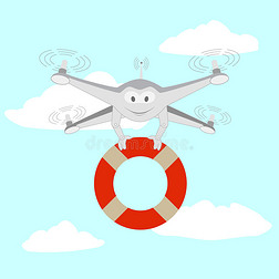 无人机 在水上救援
