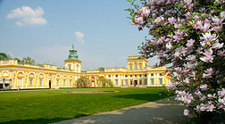 波兰华沙的威拉诺宫和公园