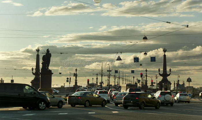 俄罗斯圣彼得堡城市景观