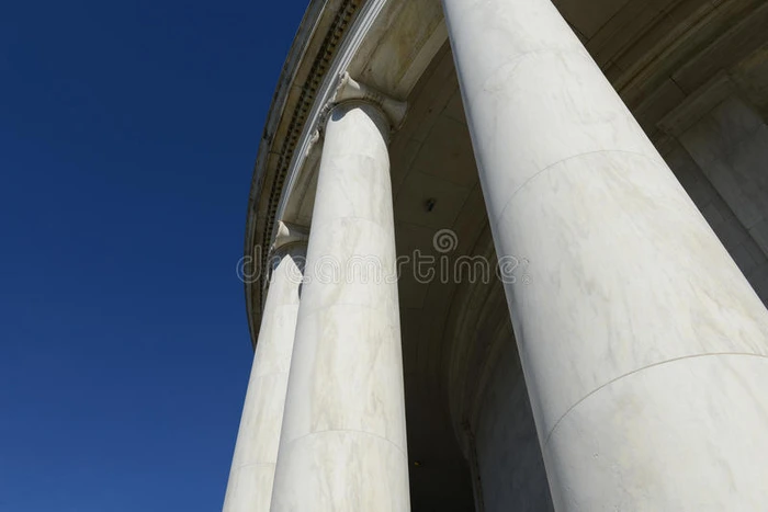 杰斐逊纪念馆的柱子
