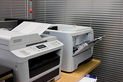 辦公設備中的打印機文檔