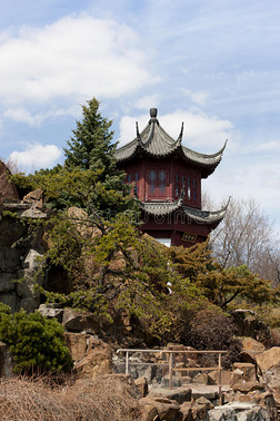中国园林中的亚洲建筑
