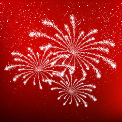 红色喜庆烟花专题模板-红色喜庆烟花图片素材下载-我图网