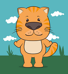 动物卡通平面设计