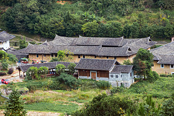 福建土楼：中国传统民居庭院
