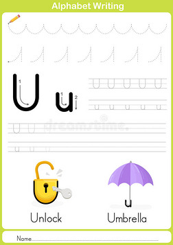 字母表a-z追踪工作表，儿童练习-A4纸准备打印
