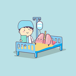 病人卡通