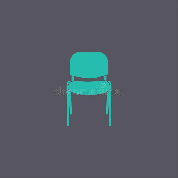 椅子图标 矢量概念图设计
