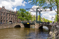 阿姆斯特丹运河荷兰首都