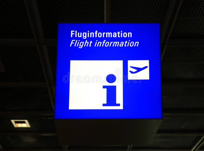机场航班信息标志