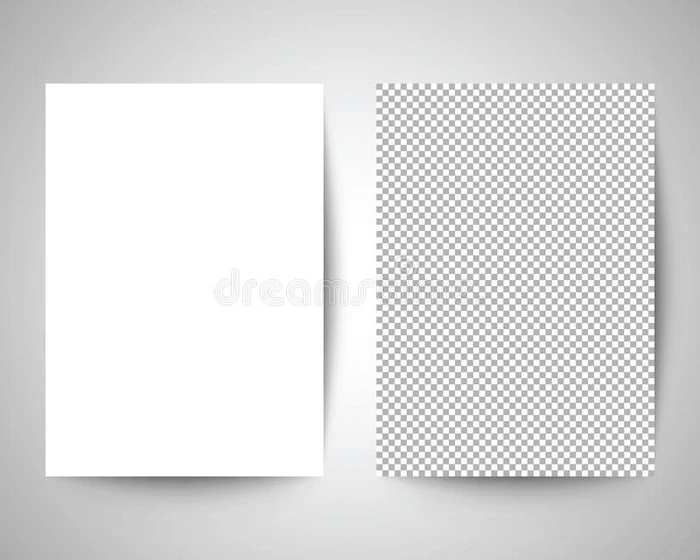 空白纸A4模板