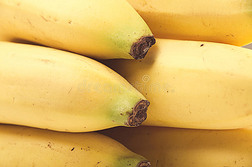 香蕉。 新鲜而充满活力。