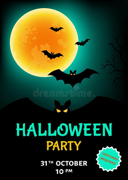 万圣节月亮专题模板-万圣节月亮图片素材下载-我图网