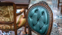 酿酒的软的垫椅子典型的活的房间家具照片