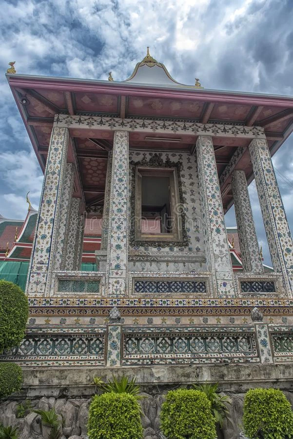 泰国或高棉的佛教寺或僧院阿伦拉查瓦拉姆,一佛教的庙采用B一ngkok,Th一il一nd