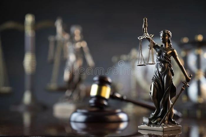 正义,法和审判主题.